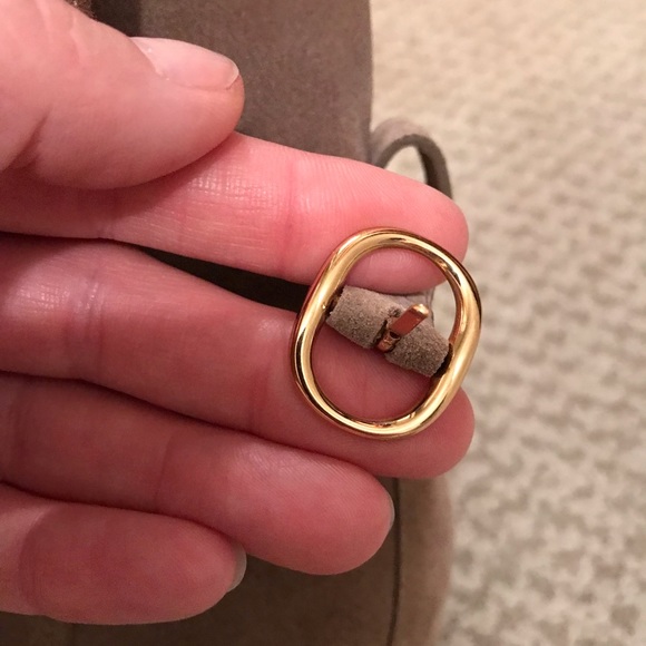 Celine taupe suede ankle boots - Picture 5 of 10